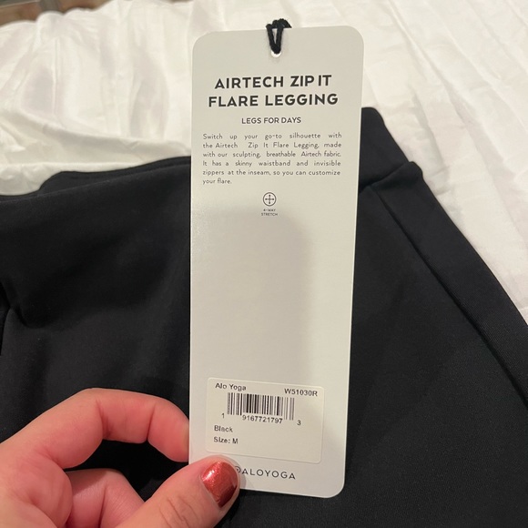 ALO high/waist zip it flare legging - Picture 10 of 11